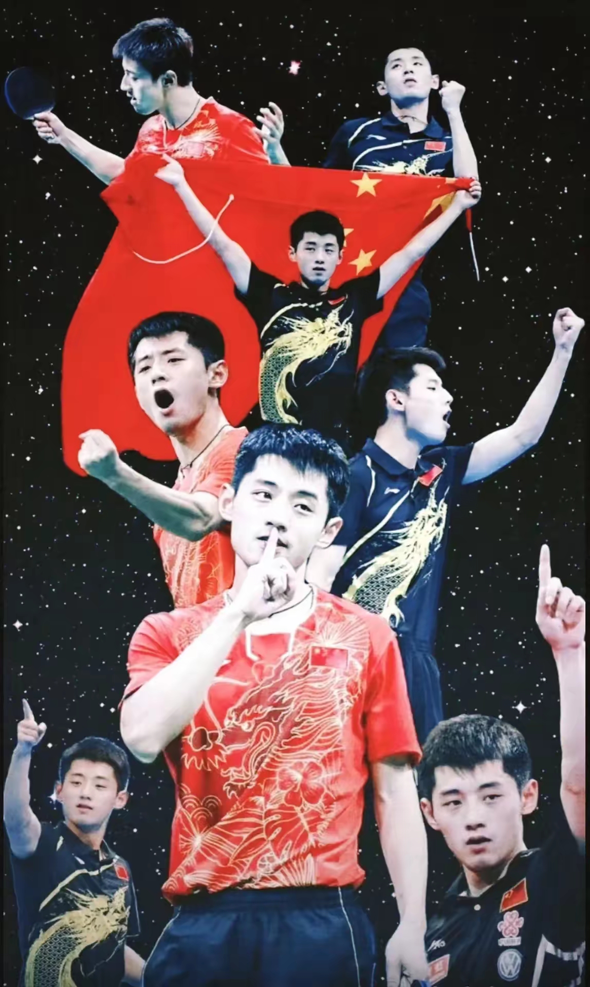 日本队碾压德国队,张继科状态火热 日本队碾压德国队,张继科状态火热